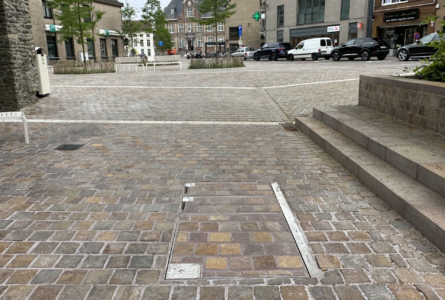 putkast markt evenement met betrating