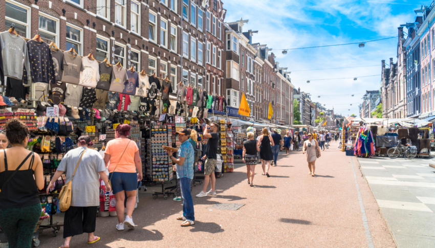 Albert Cuyp Market, Amsterdam, Netherlands